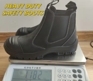 Cleab® S002 Safety Shoes Slip On Industrial Elastic Safety Boots Men (3)